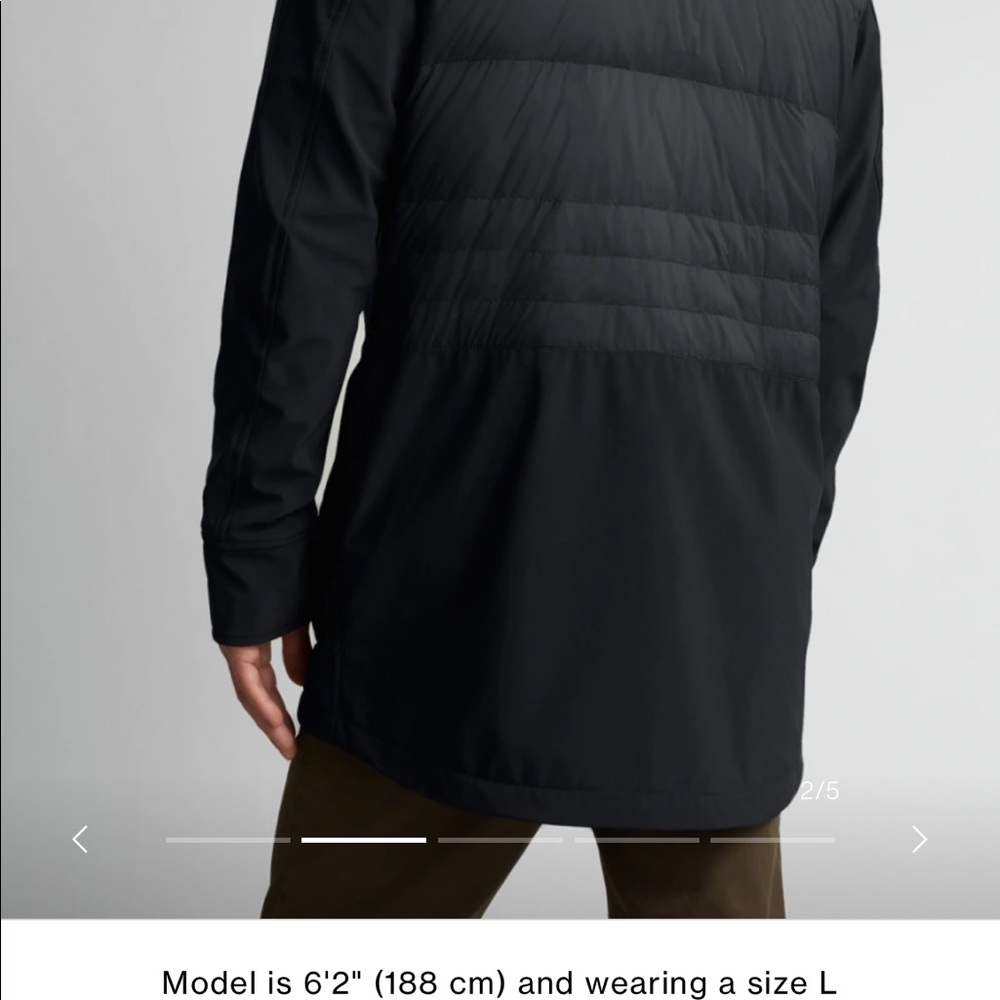 Mens Breton down coat